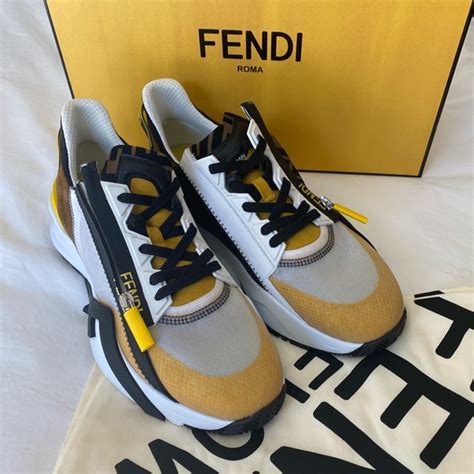 discount fendi sneakers|fendi suede sneakers.